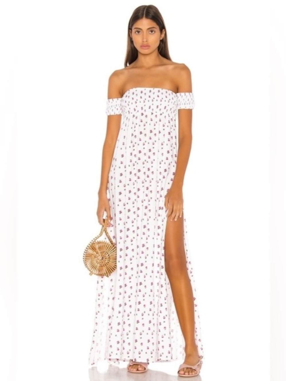 LPA Darlin Maxi Dress In Romantic Floral